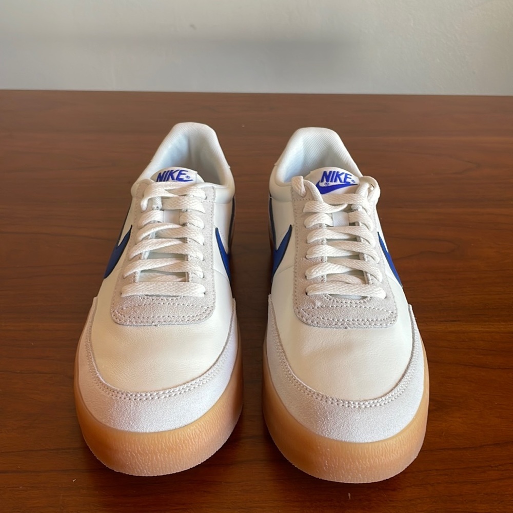 Nike Killshot 2 Leather Sail Hyper Blue Mens 432997-124 NWOB - Picture 3 of 5